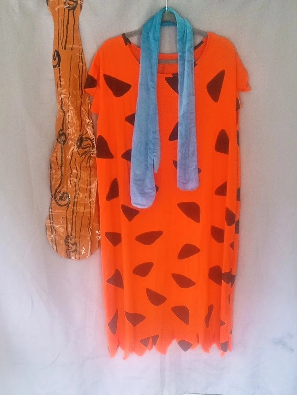 Men's Fred Flintstones Halloween Costume Size XL Like New